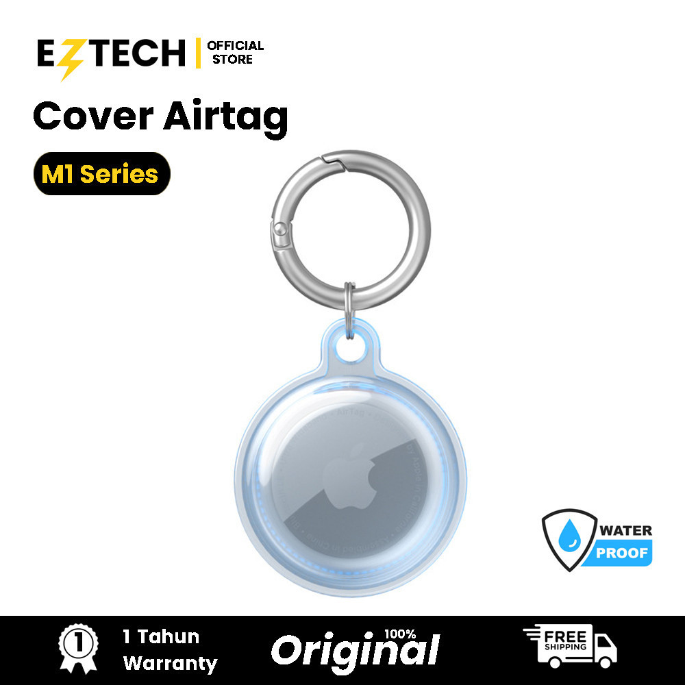 

EZTECH Airtag Cover Transparent WaterProof FInd My Suoer Aman