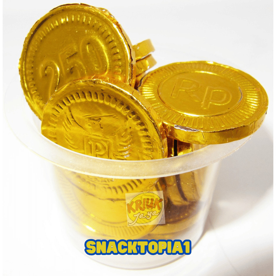 

cokelat koin coklat emas isi 20 pcs coklat koin coklat viral coklat coin