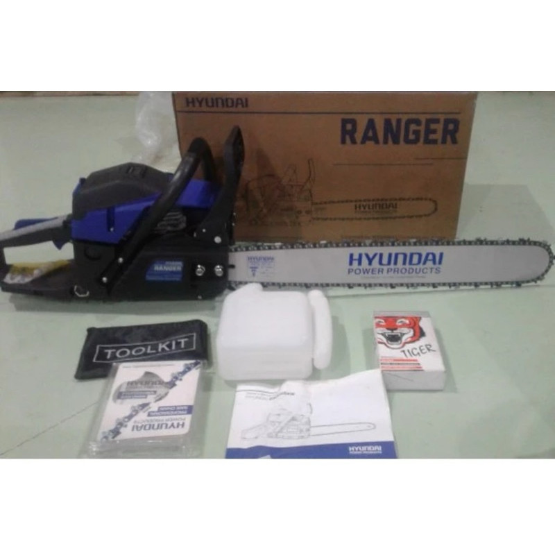 

58 s Mesin chainsaw sinso senso merek hyundai sparta 22 inch 5800 HDC58S amplas