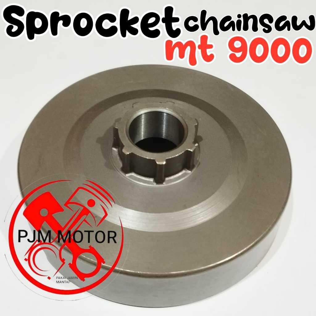 

MT9000 clutch drum / sporket / rumah kain klos mesin chain saw senso sinso montana maestro cs 9000 mtn amplas