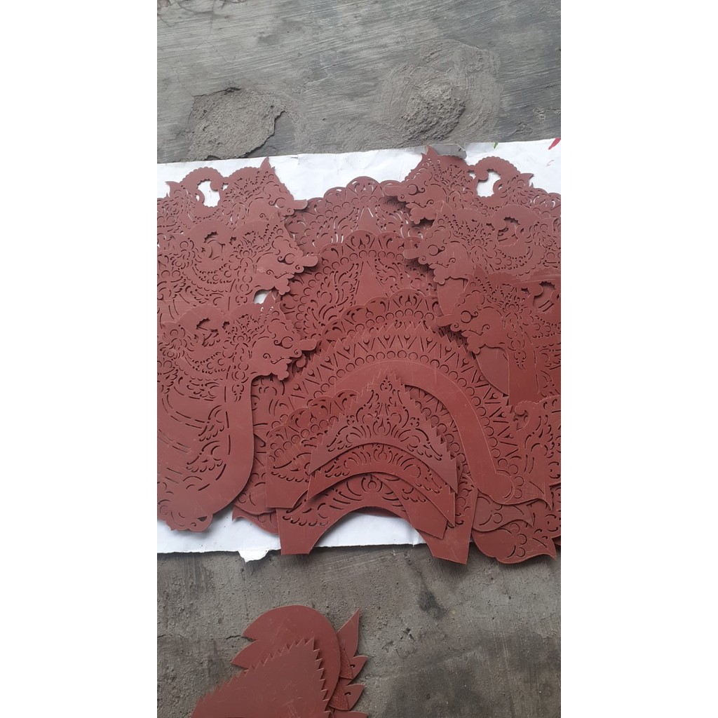 omprok gandrung atau kuluk gandrung pahat dari talang