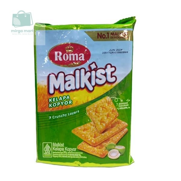 

ROMA MALKIST KELAPA KOPYOR 200 GR