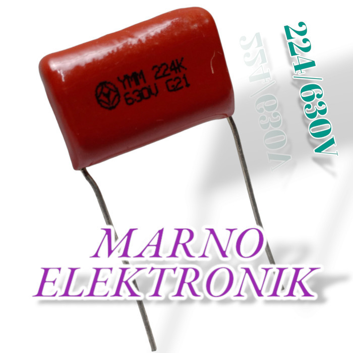 OSA99 CAPASITOR MILAR 2N2 2,2N 22N 630V 224 630KV 2NANO2 2 NANO 2 MILAR