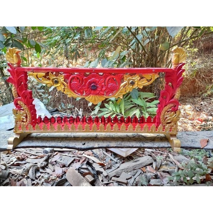 jagrak pusaka isi 7 naga kembar sunggingan merah emas termurah