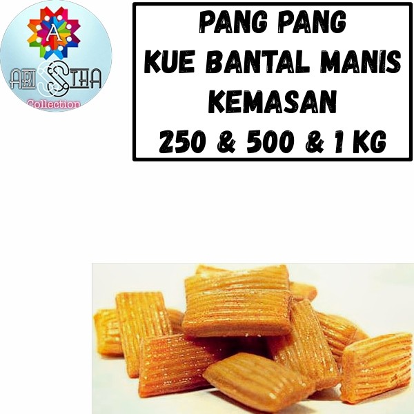 

Kue Pang Pang Cemilan Kue Bantal Manis 250 dan 500 dan 1 Kg