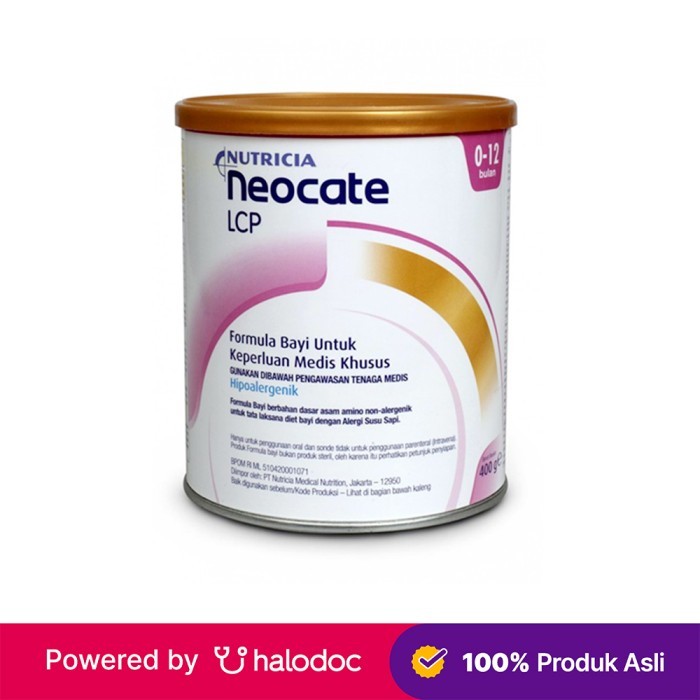 

TP Neocate LCP 400 g - Susu Bayi dan Anak - Halodoc