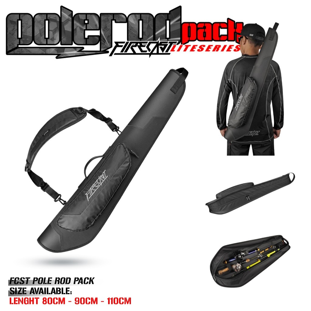 PROMO/ Firecast | Tas Pancing | Tas Joran Hard Case | Firecast Pole Rod Pack