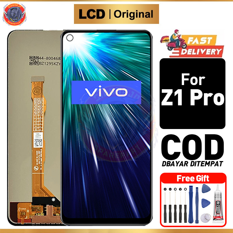 LCD Vivo Z1 pro Original Touchscreen Fullset Asli Ori Compatible For Glass Touch Screen Digitizer