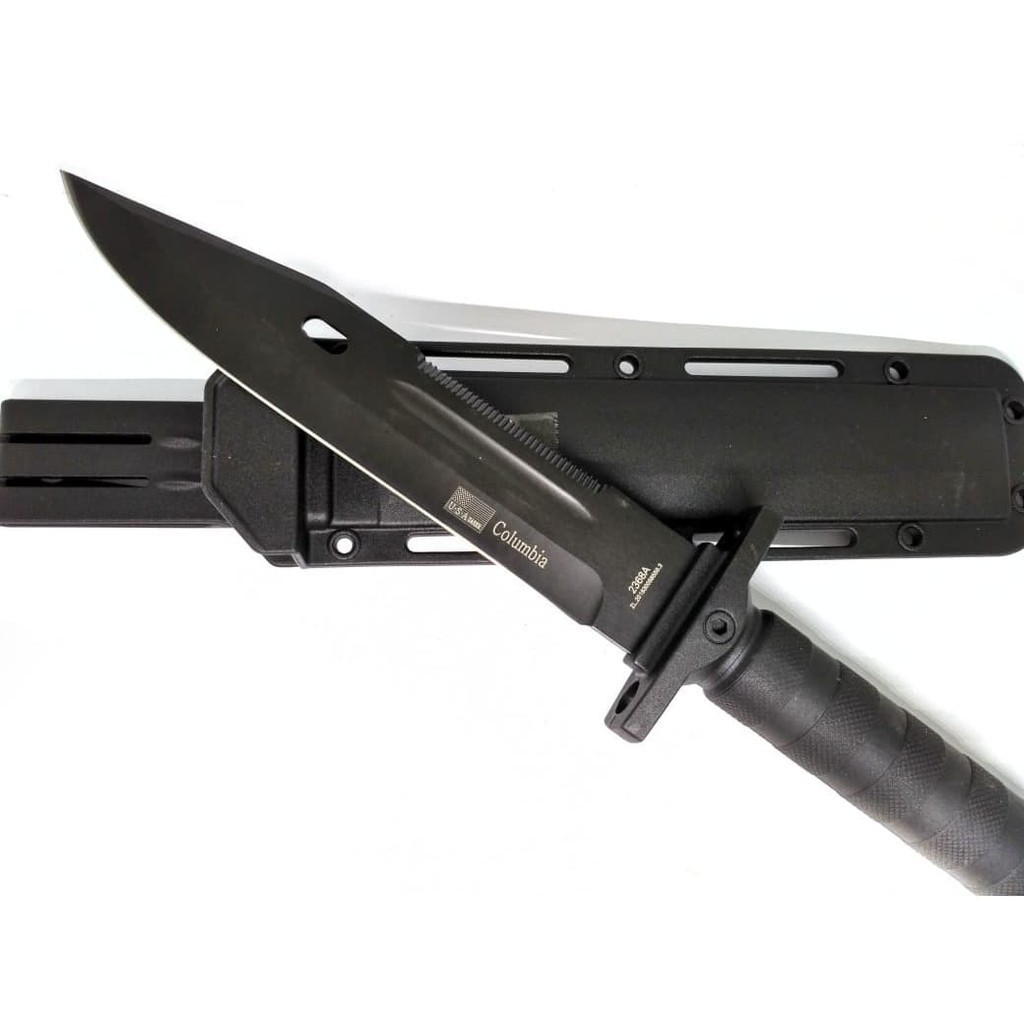 Super Murah PISAU SANGKUR COLUMBIA 2368A P1276 SURVIVAL STAINLESS TAJAM