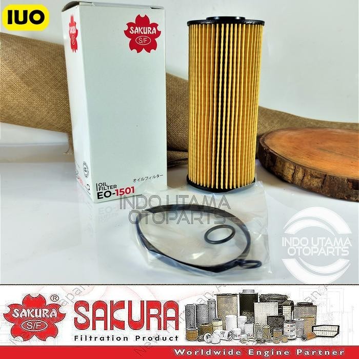 Filter Oli ELF NLR 85 EURO 4 Saringan Oli Sakura EO-1501 8-98018858-A