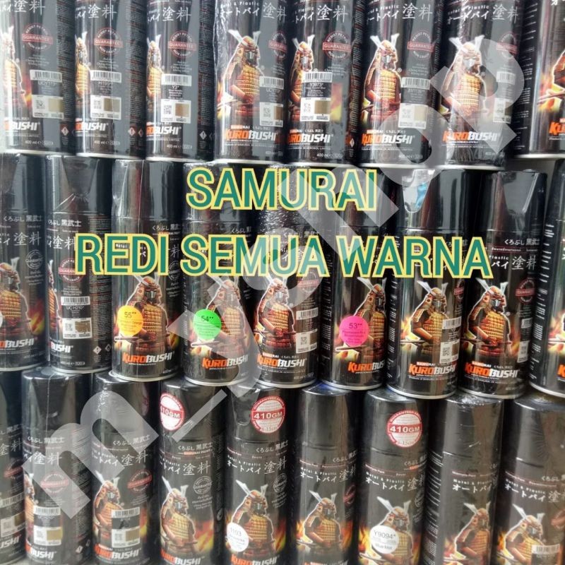 A. Pilok Pilox Cat SAMURAI Black 109 FLat black 109a pink 113 clear 128 128a ctm honda blue 1103 can