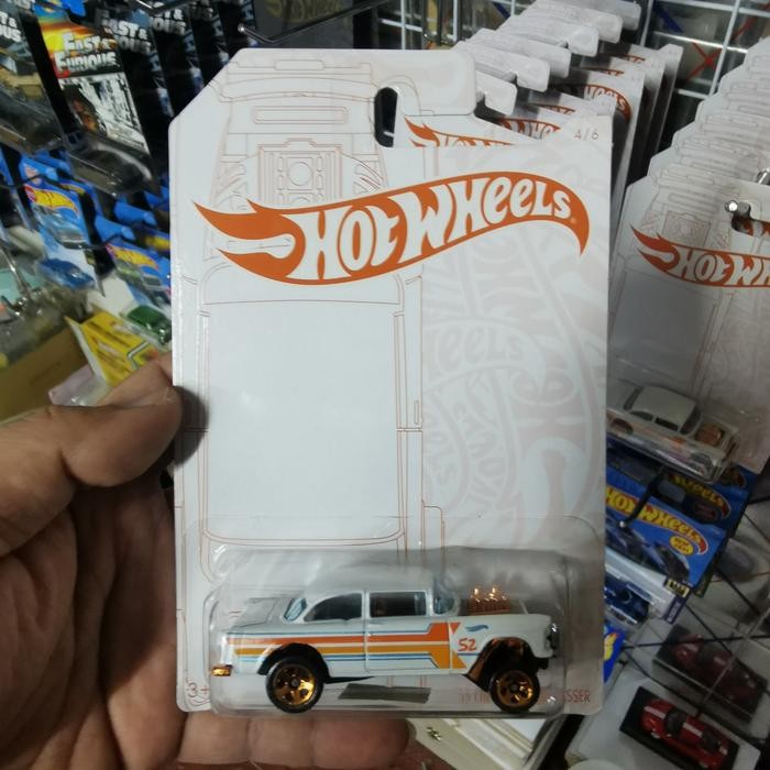 LP2155 HOT WHEELS 52nd ANNIVERSARY BEL AIR GASSER (CARD PILIHAN)