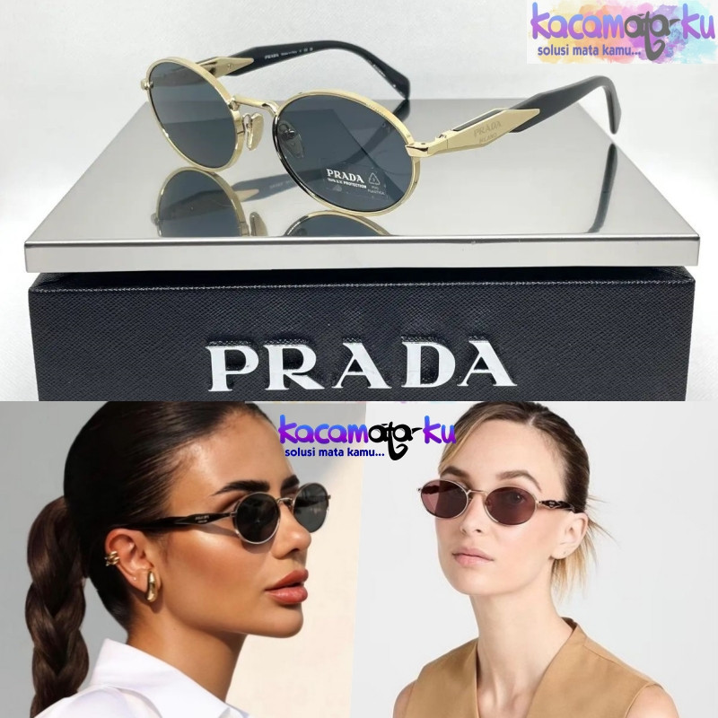 Kacamata Wanita Sunglasses PRADA PR65ZS New UV400 Protect Authentic