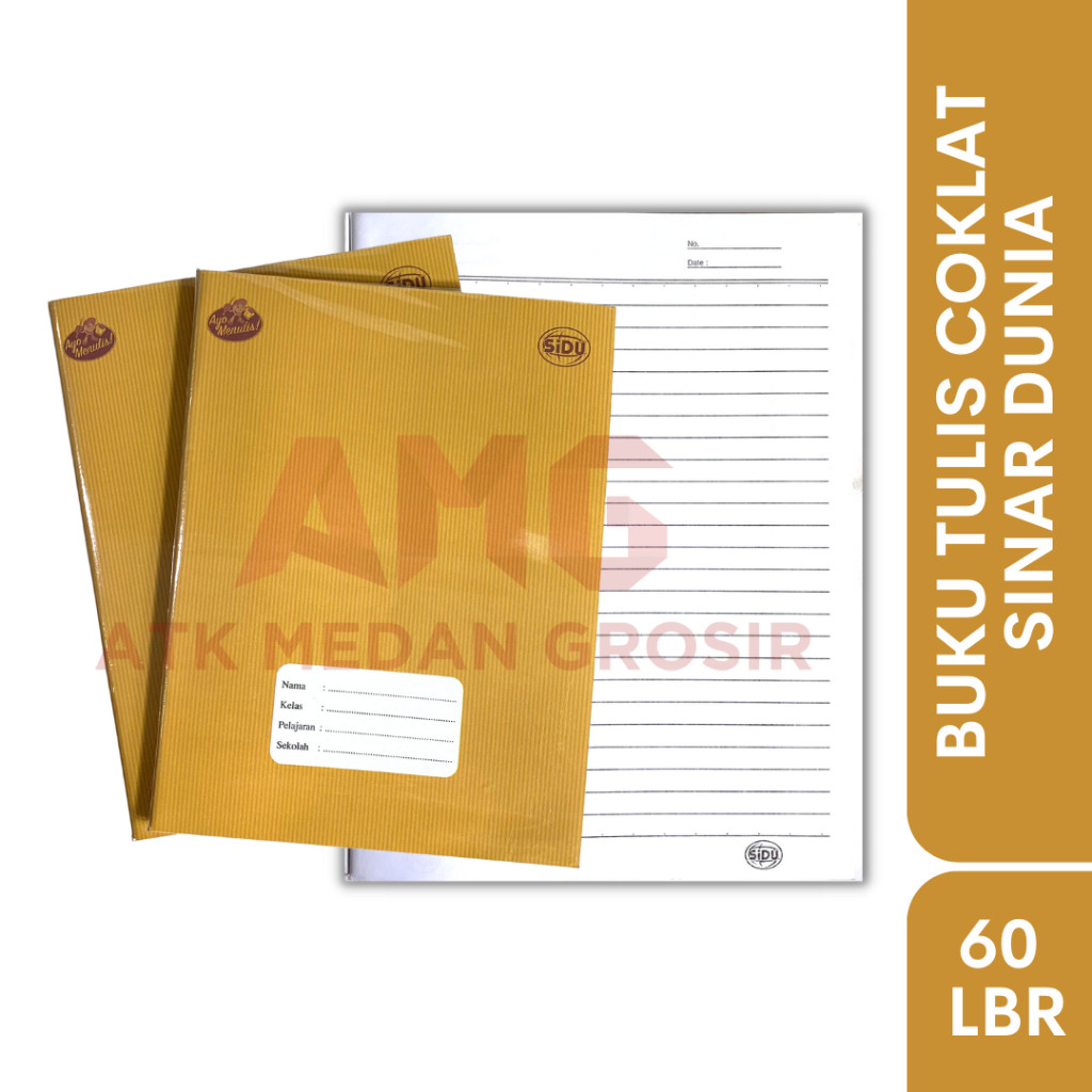 

1 PC BUKU TULIS CRAFT 60 LEMBAR SIDU (SATUAN) SUDAH DIBUNGKUS PLASTIK