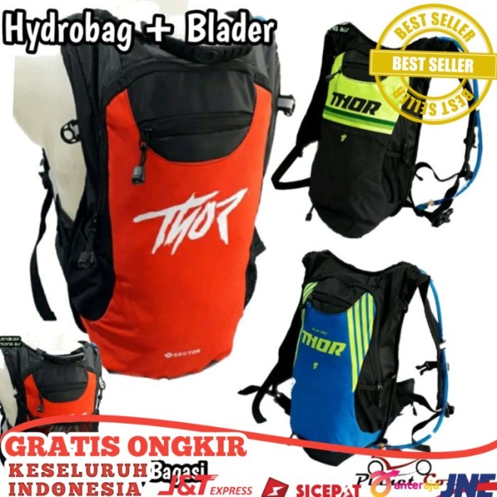 Hydrobag Tas sepeda Motor Blader air minum Bikers touring cross trail