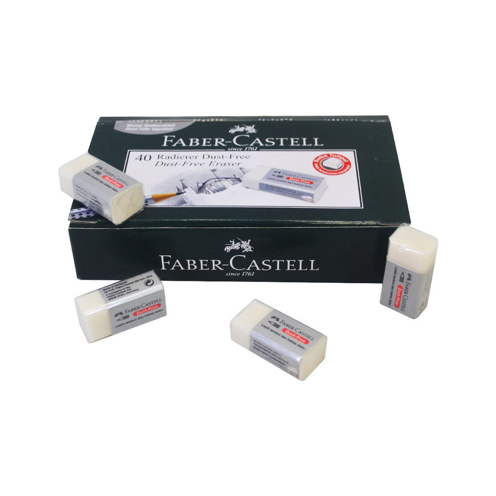 

Penghapus / Eraser Faber Castell B40 - 7230 White Small 1pcs(Kecil)