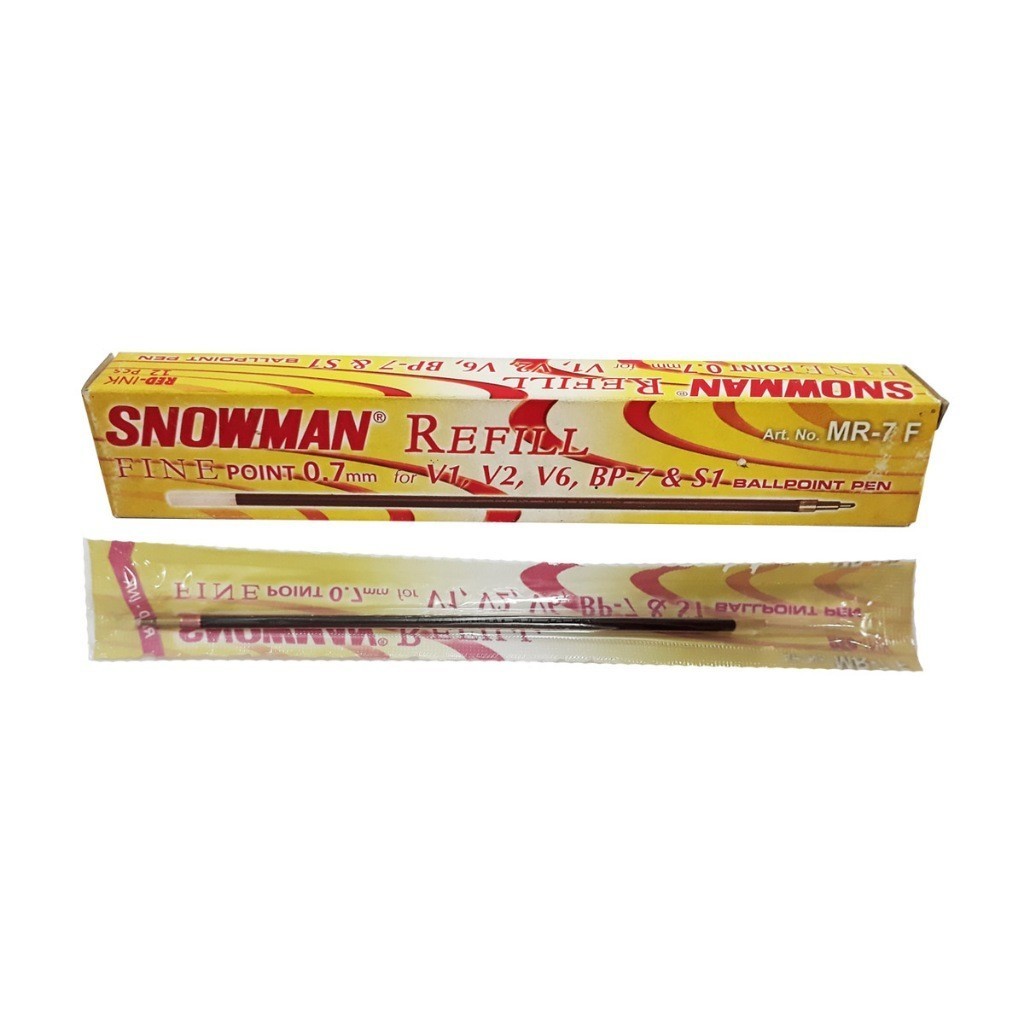 

Isi Pulpen Snowman MR-7F Isi Ballpoint Refill Isi Pulpen Snowman MR-7F