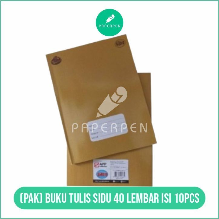 

(CCATK) (PAK) BUKU TULIS SIDU 40 LEMBAR ISI 10PCS