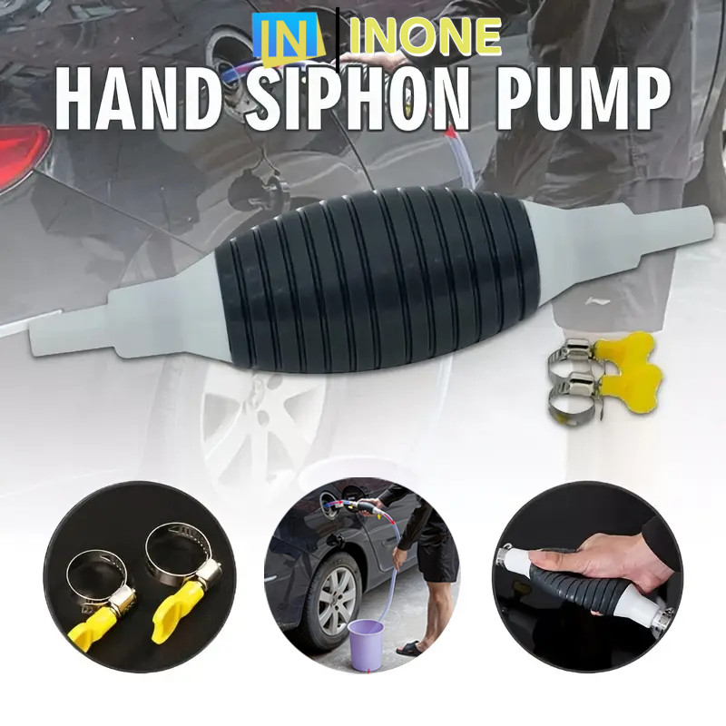 INONE - Pompa Minyak Manual / Transfer Pump / Pompa Tangan Penyedot Air Minyak Bensin Aquarium Pompa
