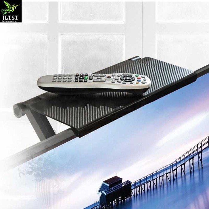 Rak Atas TV Monitor Rak Remote STB Modem Router Rak Gantung Tatakan Antena TV