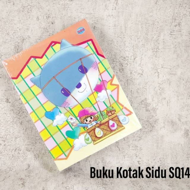 

(PRO_ATK) (PAK) BUKU KOTAK BESAR SIDU SQ14 ISI 10PCS
