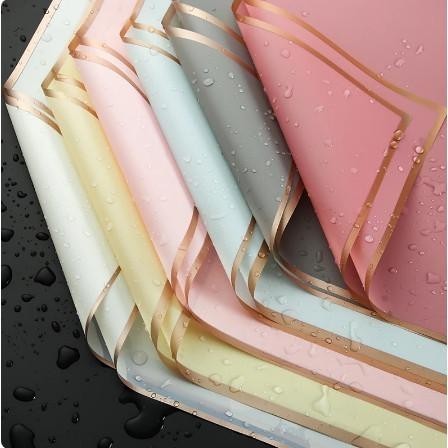 

5 Pcs Kertas Buket Cellophane Paper Polos Bahan Buket Lengkap Flower Wraping Grosir Unike