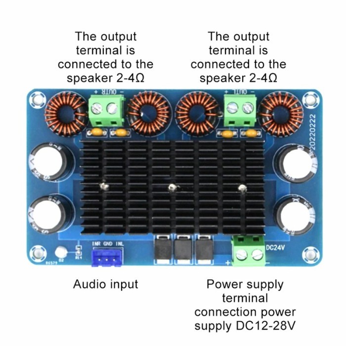 AMD99 XH-A284 Audio Amplifier Stereo 2x 150W High Quality Sound System