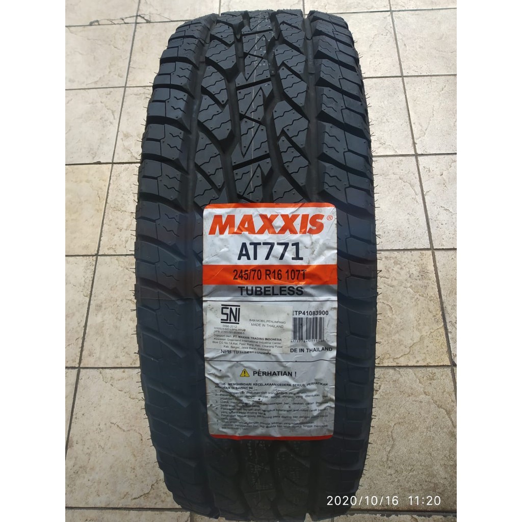 OBRAL Maxxis 771 Bravo AT Size 245/70 R16 BAN MOBIL CHEVROLET Colorado PROMO