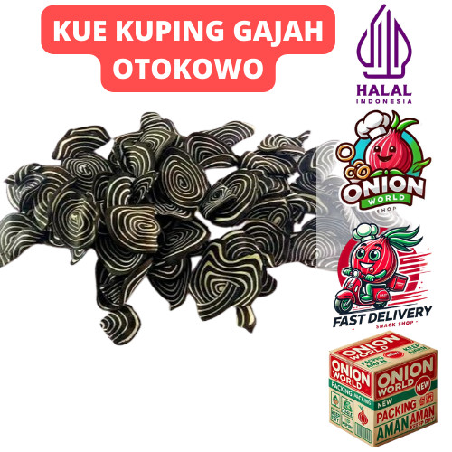 

500gr Kue Kuping Gajah Super Otokowo Cokelat Cemilan Snack Makanan Ringan Terlaris Termurah Bisa COD