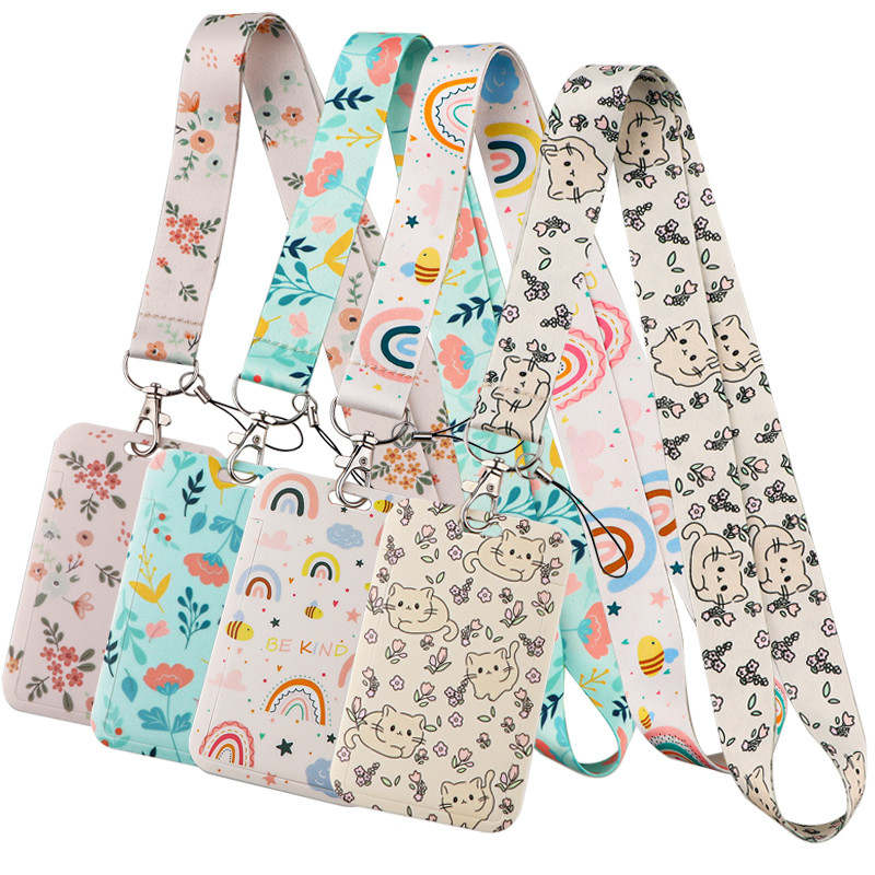 

Lanyard for Key Neck Strap lanyard Card ID Badge Holder Key Chain Key Holder Keyring Accessories Holiday Women Gift
