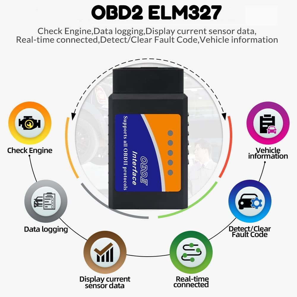 OBD2 ELM327 scaner mobil