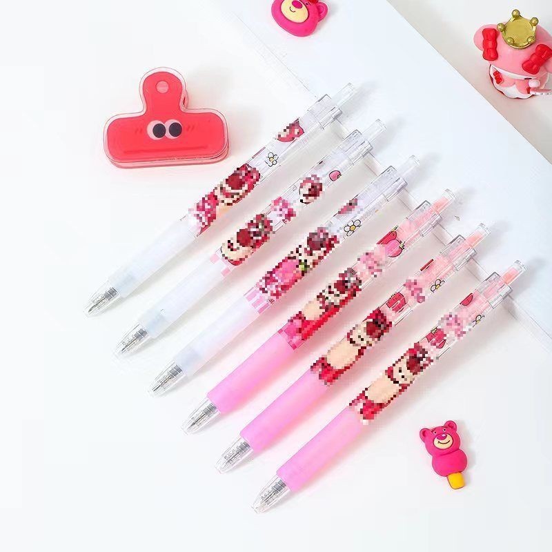 

Pemotong Kertas Bentuk Pena Karakter Kartun Bear Strawberry Lucu Cutter Pen Knife Cut Stickers Scrapbooking Alat Pemotong Stiker Bentuk Pena Cutting Tools Portable Knife Carving DIY - SAN BWI