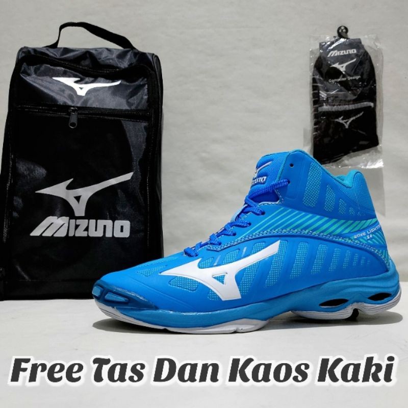 XA08 Mizuno Wlz 4 / Mizuno Wave Lightning z4 / Mizuno Wave Momentum 3 Mid  / Sepatu Volly Mizuno