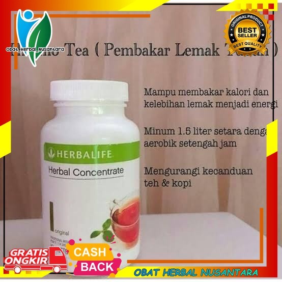 Herbalif Concentrate Tea Thermo Minuman Pelangsing Badan - Teh Concetrate Herbalife - Herbal Concetr