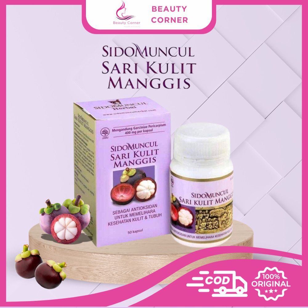 SIDOMUNCUL Extrak Kulit Manggis - Obat tumor, garcinia, mangostana, anti radang dan mencegah kanker 