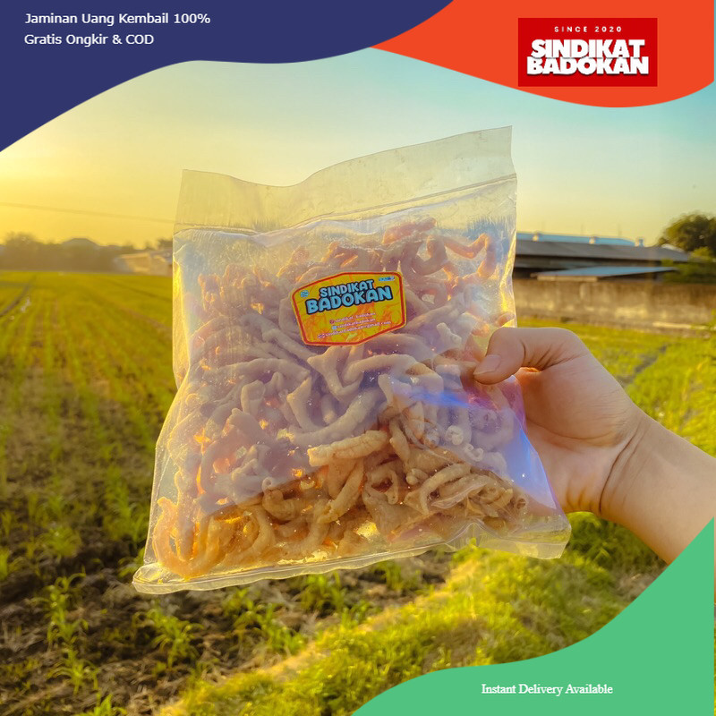 

free ongkir Keripik Usus premium 500 gram | renyah tidak alot jamin nagihh