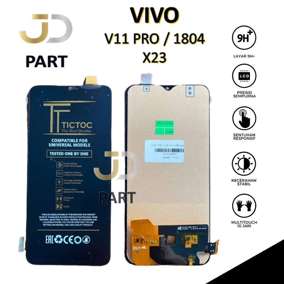 LCD TOUCHSCREEN VIVO V11 PRO - LCD VIVO V11 PRO - VIVO 1804 AMOLED - LCD VIVO X23 ORIGINAL FULLSET