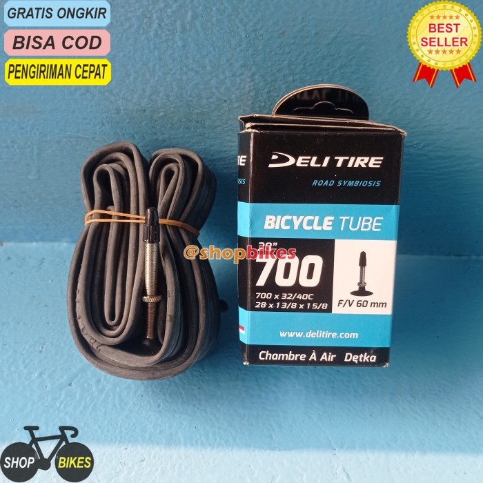 (MST) SHOPBIKES ban dalam sepeda 700c 700 x 32 32c 35 35c 38 38c 40 40c 700x32 700x40 deli tire swal