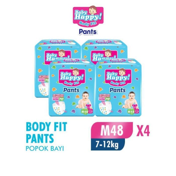 Baby Happy Pants M 48 [4 pcs]