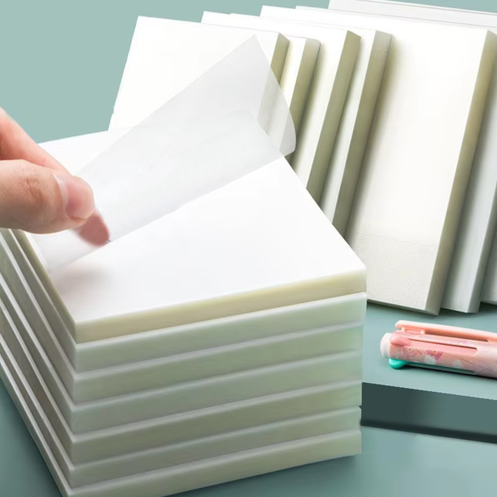 

TBB Sticky Note Transparan Isi 50 Lembar Waterproof Serbaguna Untuk Kantor Sekolah / Kertas S145
