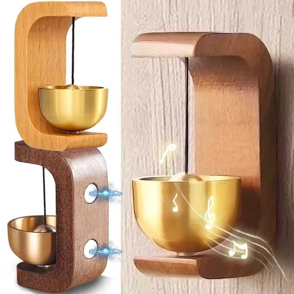 

HOMEDEC Bel Pintu Japanese Style Magnetic Wooden Wind Chime Door Bell - HD-556 - AH