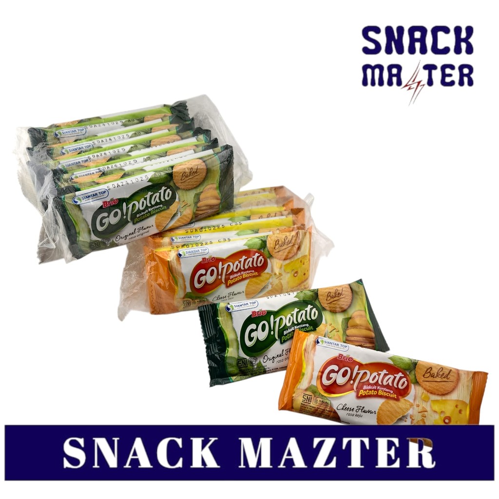 

Brio Go Potato PACK - Netto 10 bks x 14 gr