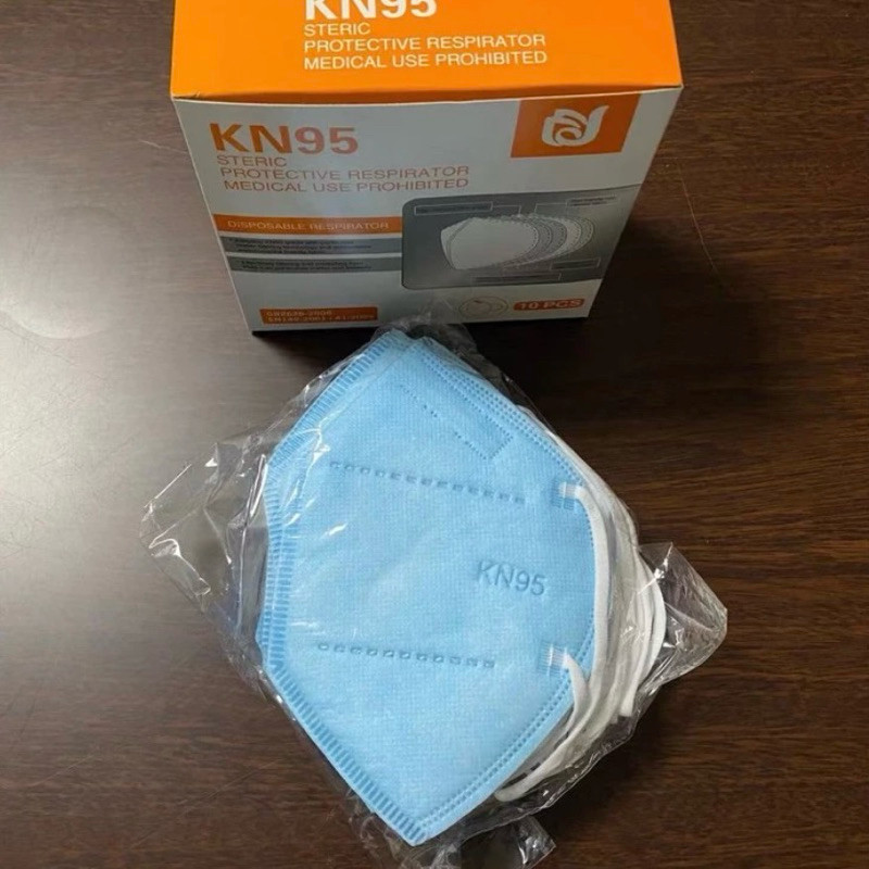 [FS] Masker KN95 5ply biru 10pc
