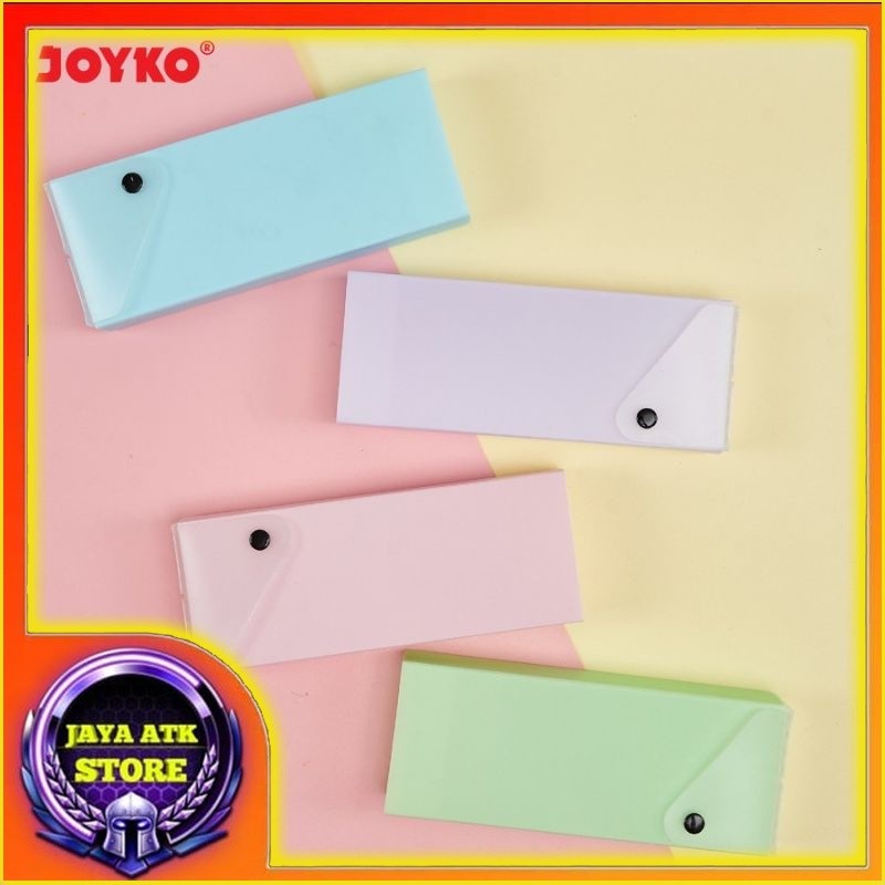 

Pencil Case JOYKO PC 0719 PSTL - 35 Kotak Pensil Tepak Mika Warna Pastel