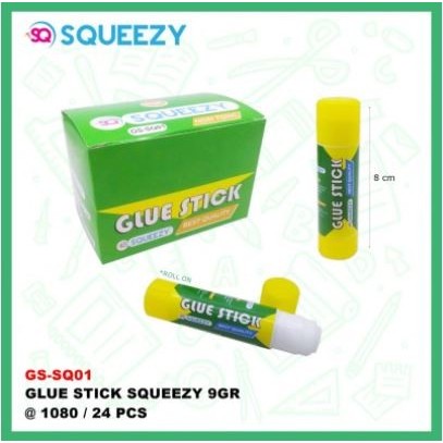 

1 PC GS - SQ01 GLUE STICK SQUEEZY 9GR