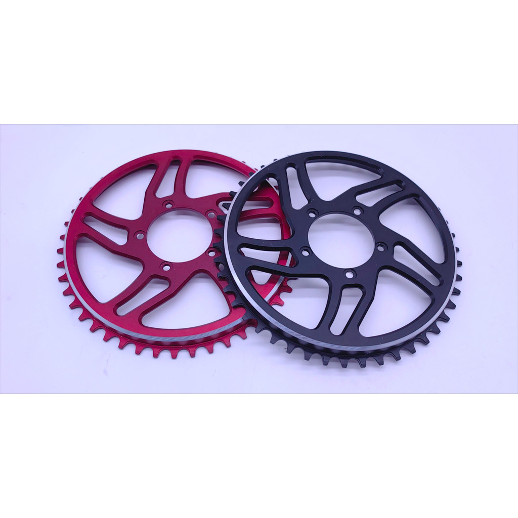 Narrow Wide Design Chainring 46T Kit For Bafang BBS01&BBS02