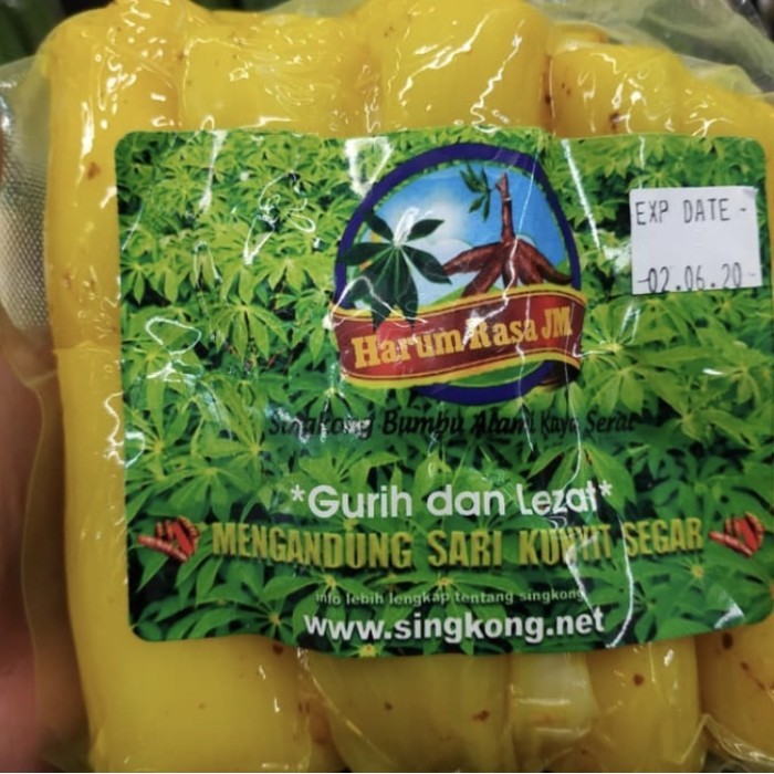 

Singkong fresh siap makan800 gr