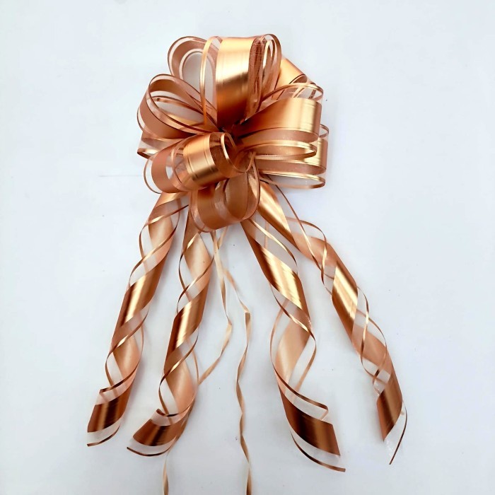 

Pita Tarik Premium Dekorasi Pita Kado Parcel Hiasan Natal Pita Imlek - TX-05 GOLD AJA