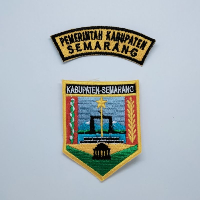 Logo Bordir Kabupaten Semarang / Logo Kabupaten Semarang / Bordir Logo Kabupaten Semarang / Bordir K