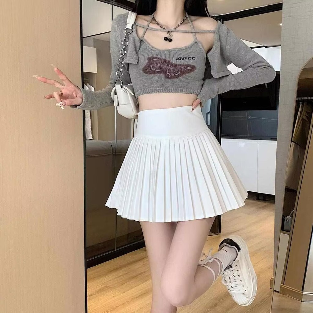 Mode Korea Mini Skort / Rok Pendek Korea / Rok Lipit / Mini Skirt Polos
